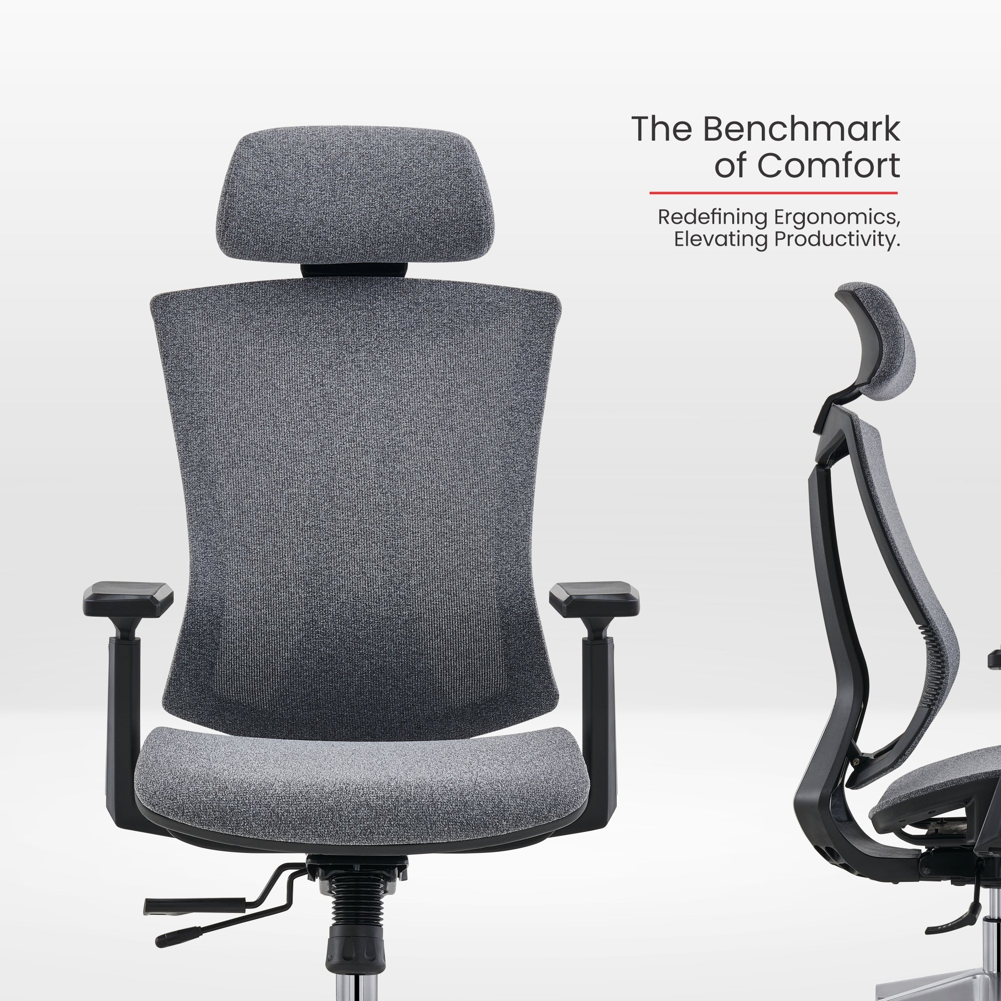 Dense Mesh Chair: Unwavering Support Meets Breathable Comfort