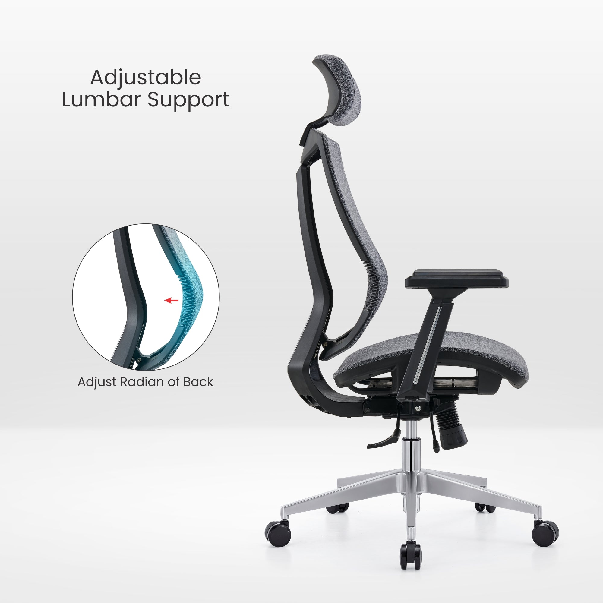 Dense Mesh Chair: Unwavering Support Meets Breathable Comfort