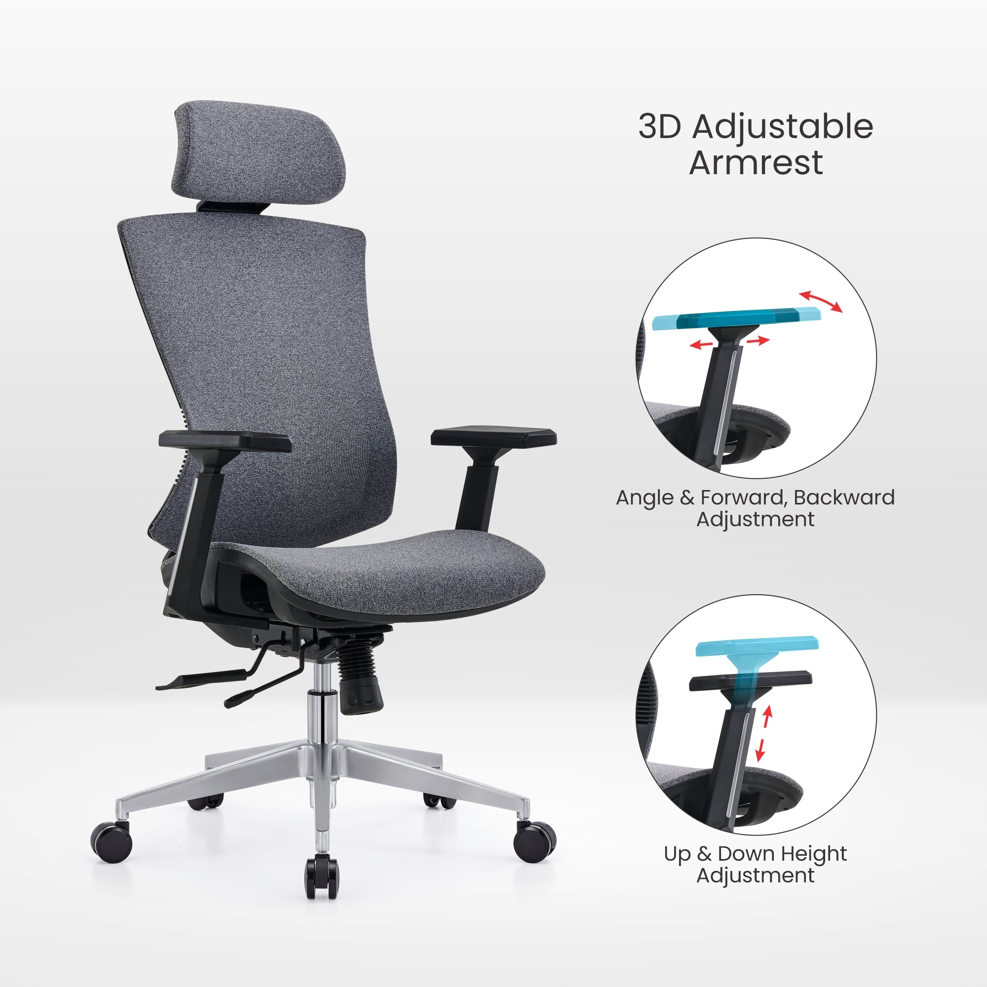 Dense Mesh Chair: Unwavering Support Meets Breathable Comfort