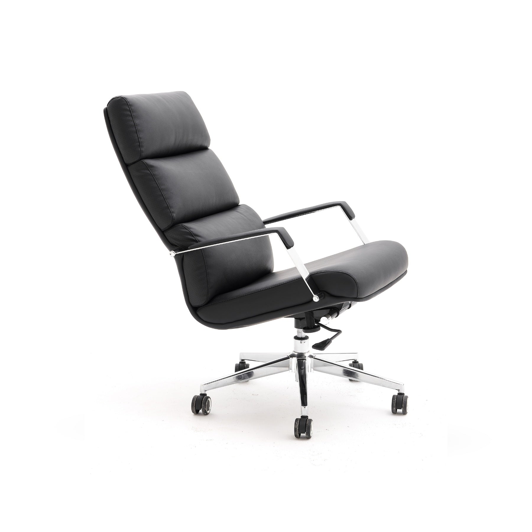 Puffer PU Leather Chair: Luxe Comfort with a Modern Edge