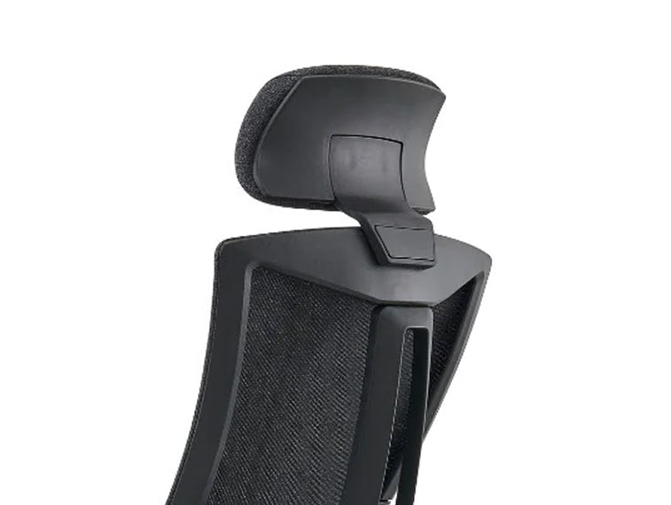 Densely woven mesh backrest