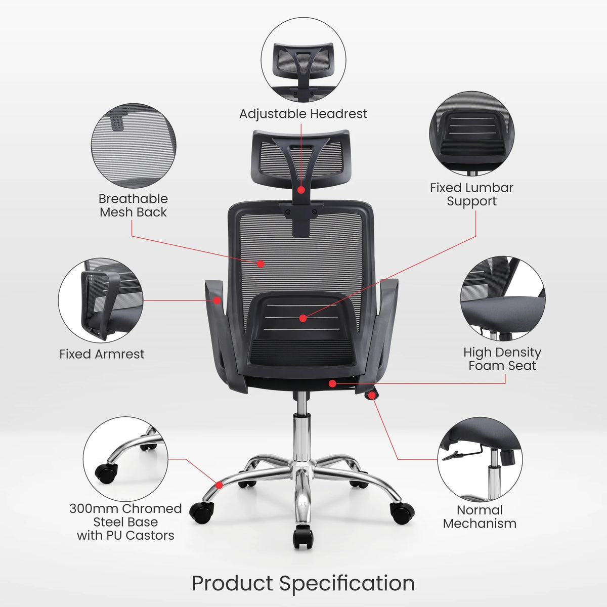 Deskly Mesh Chair
