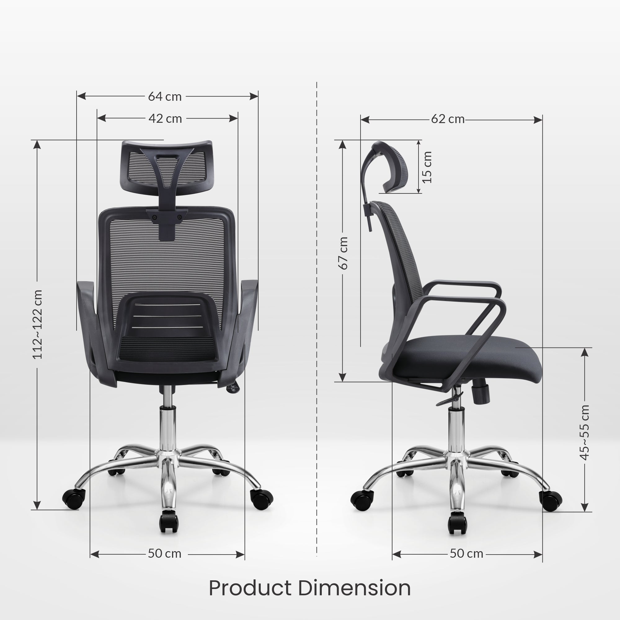 Desky Mesh Chair: Breathable Comfort Meets Modern Design