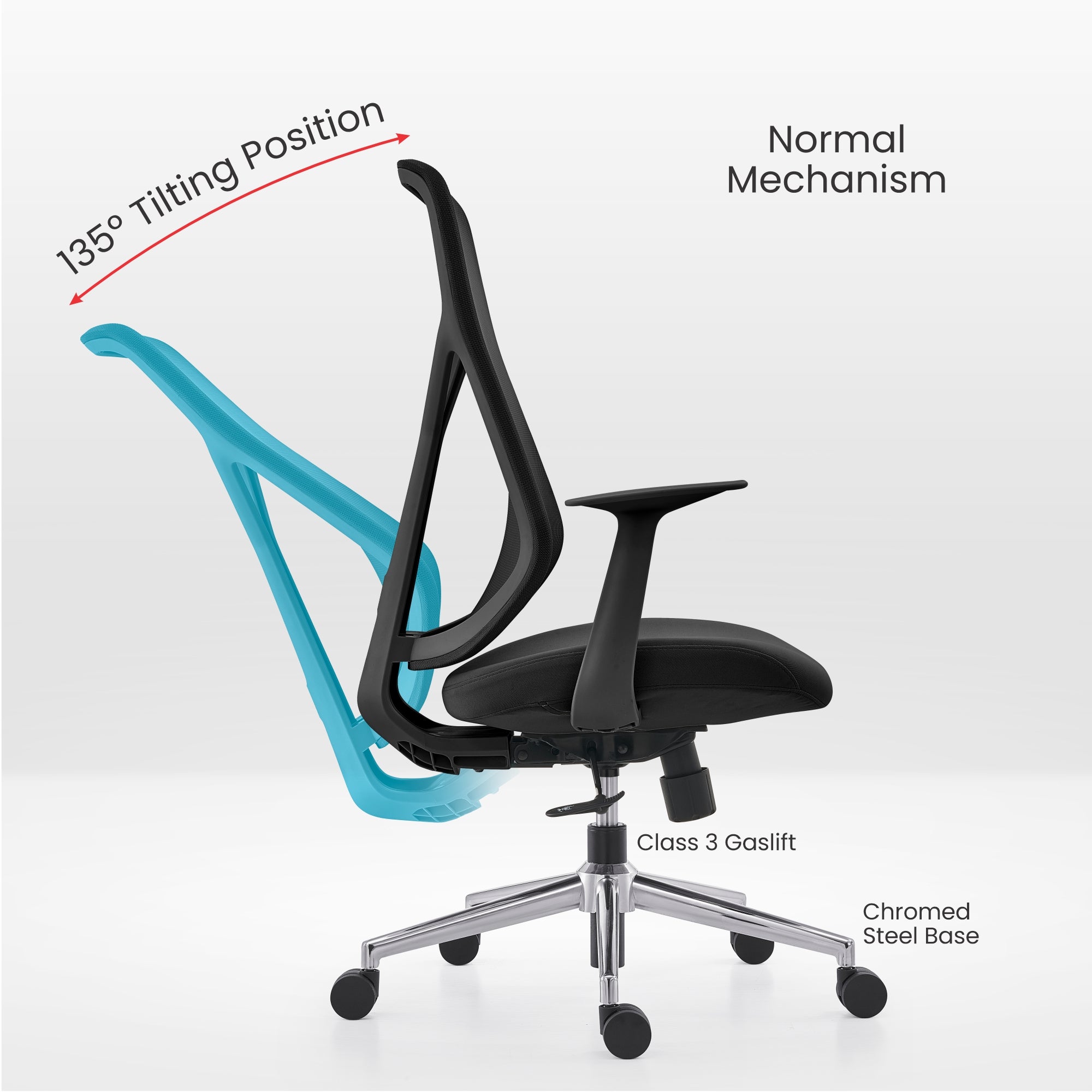 Donvale Ergonomic Chair: Work in Comfort and Style