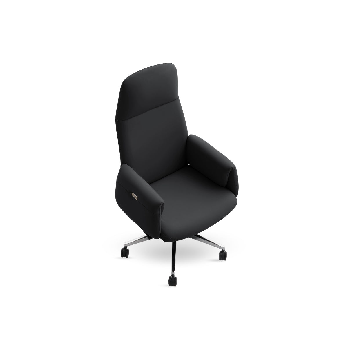 Onyx PU Leather Chair - Modern Comfort Meets Mobility