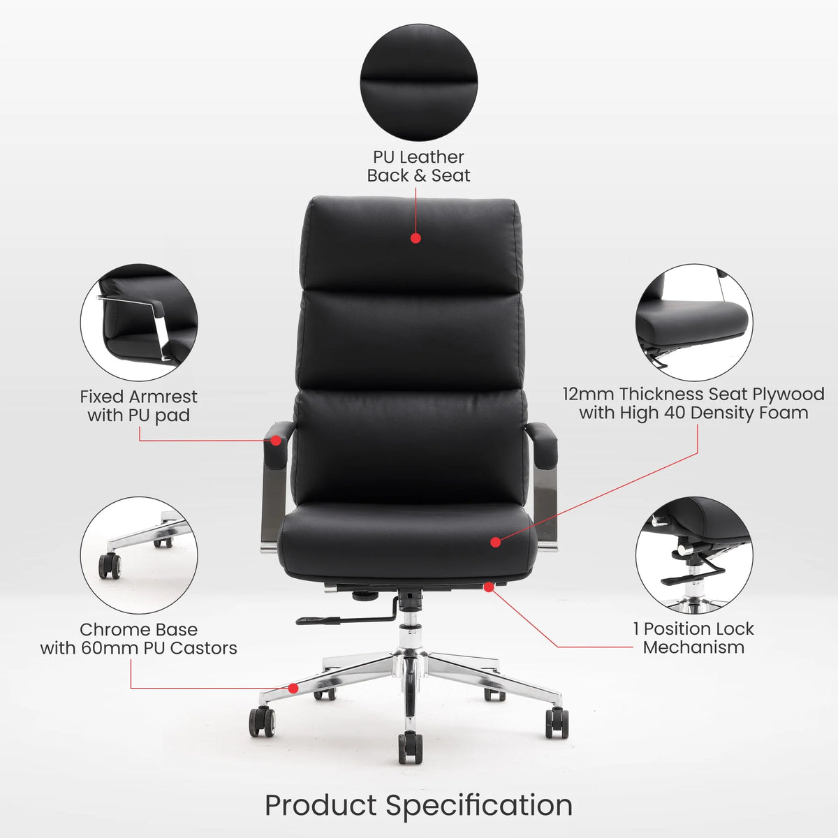 Puffer Executive Chair
