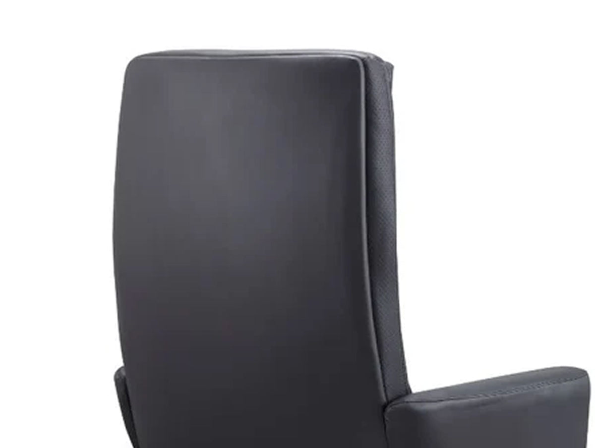 Refined PU leather upholstery